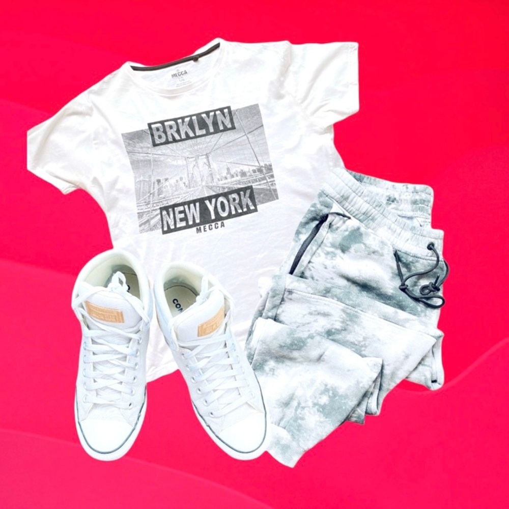 100% Cotton Mecca Brooklyn New York T Shirt